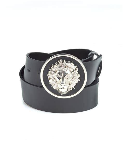 versus versace lion head belt